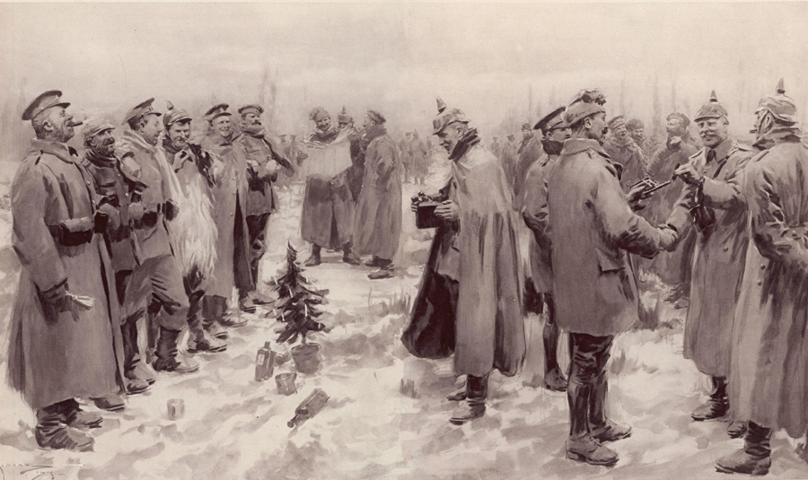 Dear Mum by Rick Beck - 1914 Christmas Truce Picture