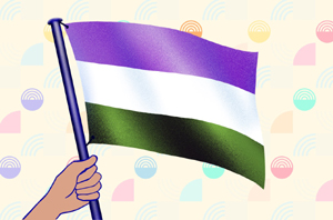 Genderqueer Flag