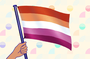 Lesbian Flag