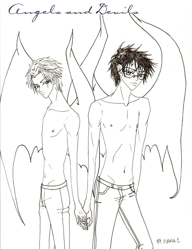 Angels and Devils by Beren