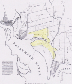 The Burns family farm, circa 1790
