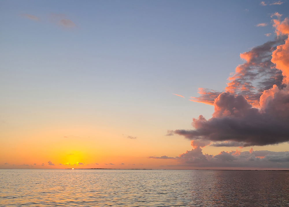 Sunset - Hunter at Sea by Jevic